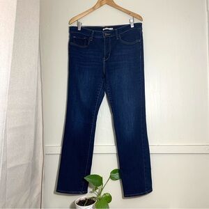 Levi’s 314 Shaping Straight Leg Medium Wash Women’s Size 32 Classic